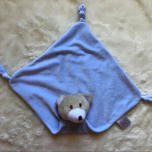 Blue  & Brown Bear Lovey